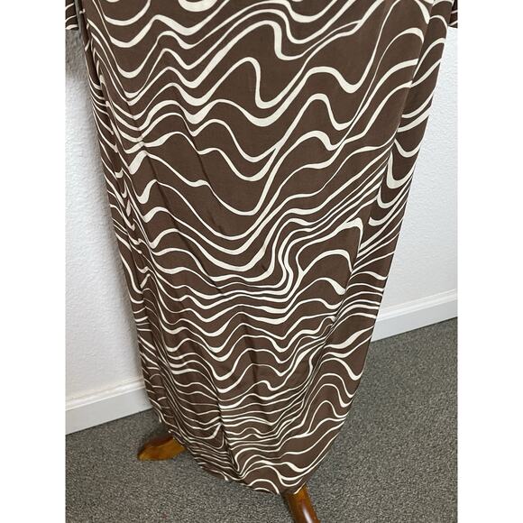 & Other Stories Dress Wrap Maxi Multicolor Print - Picture 13 of 16